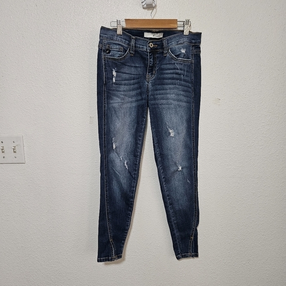 Kancan distressed ankle jeans size 25 - Picture 1 of 10